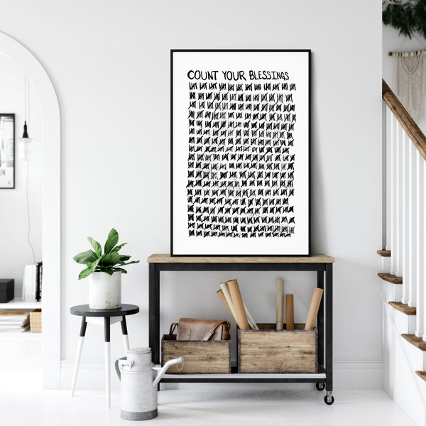 Count Your Blessings Art Print | Matthew Allen Art