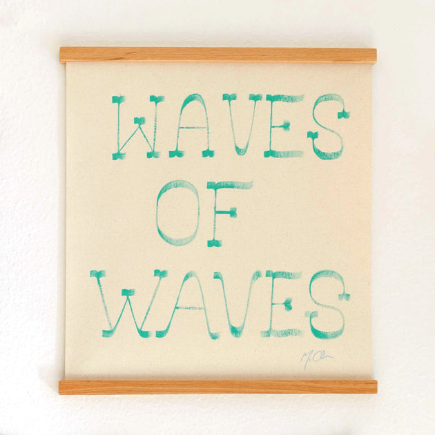 Original Waves Of Waves Painting