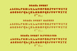 Hand Drawn Font Collection