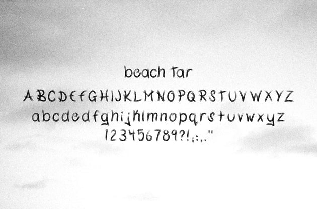 Hand Drawn Font Collection
