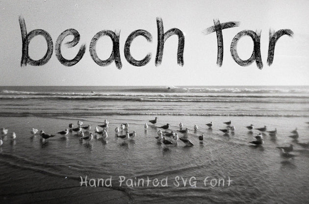 Beach Tar Font