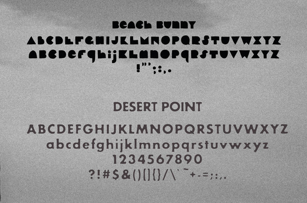 Hand Drawn OTF Font Collection