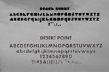 Hand Drawn OTF Font Collection
