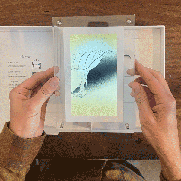 High Line Animation in Digital Frame 8.5" x 5.75"