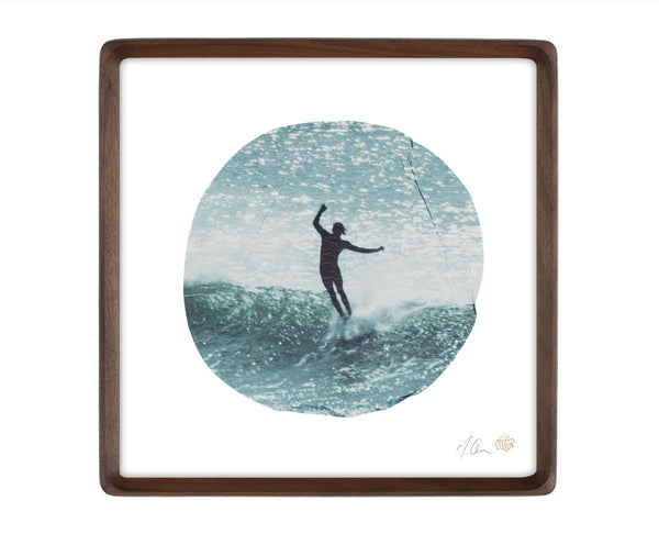 Severe Seas Vintage Sail Linocut Print | Matthew Allen Art
