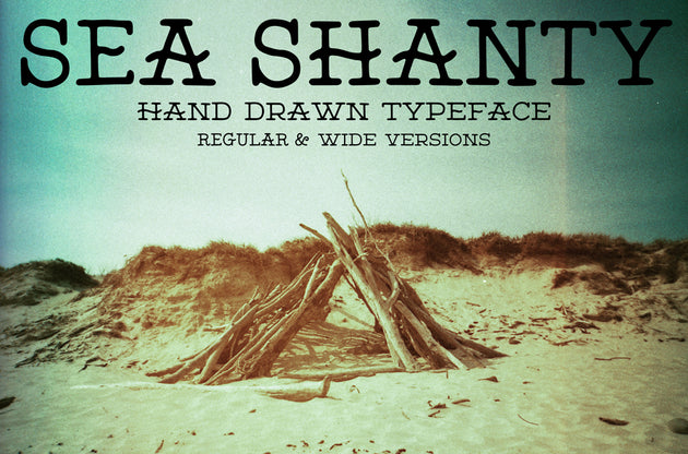 Hand Drawn OTF Font Collection