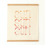 Original Sun Sun Sun Painting