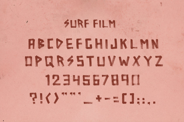 Surf Film Font