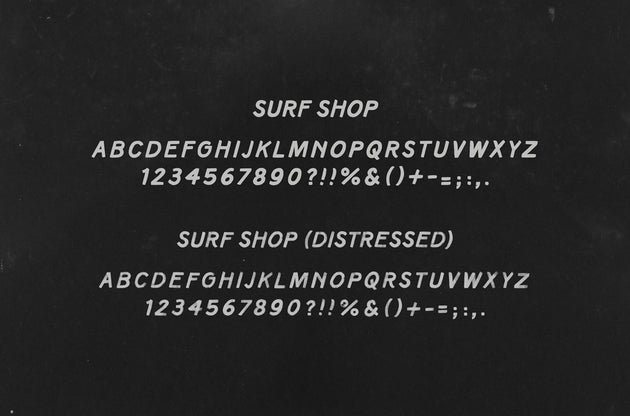 Hand Drawn Font Collection