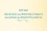 Hand Drawn OTF Font Collection