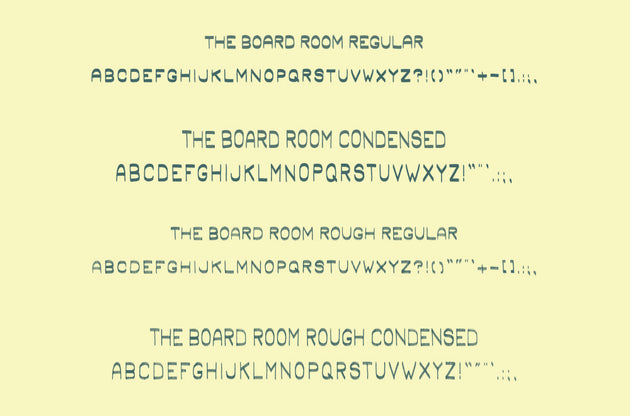 Hand Drawn Font Collection