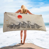 Sunrise Sea Towel