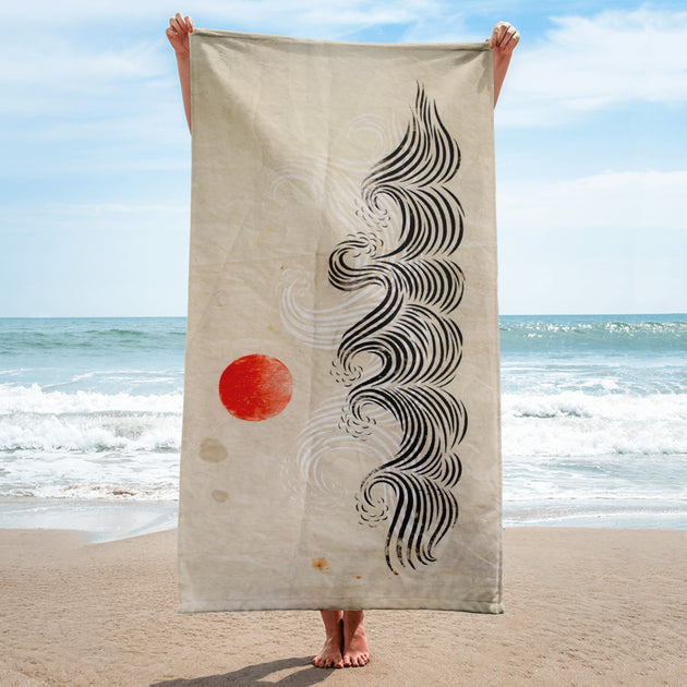 Sunrise Sea Towel
