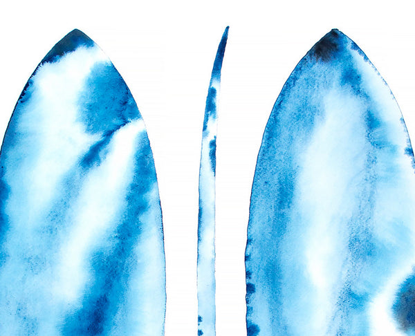 マシューアレン Watercolor Azure Fish