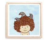 Mop Rides Art Print "Joy, Love, Gratitude"