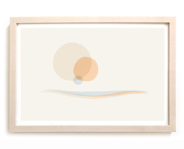 Beach Art Print "Sea Glass" Escapism Series