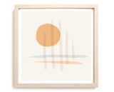 Beach Art Print "Sundown" Escapism Series