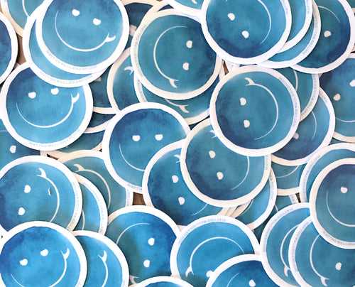 Surf Smile Stickers (5 Pack)