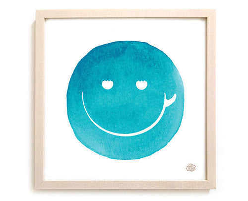 Surfing Art Print "Surf Smile"