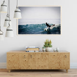 Limited Edition Beach Art Print "The Down Line" Surreal Surf Series
