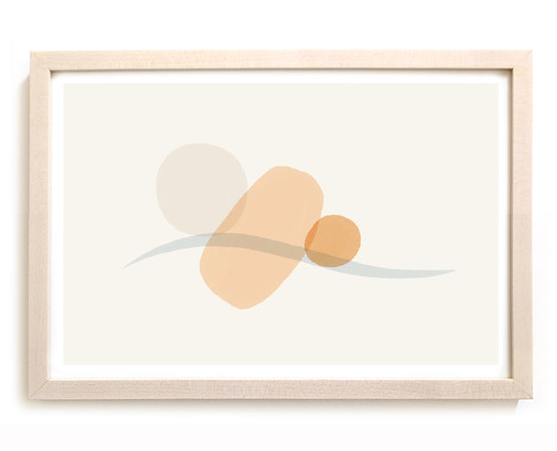 Beach Art Print "Tributary" Escapism Series