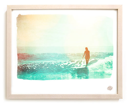 Surf Photo Print "Wash"