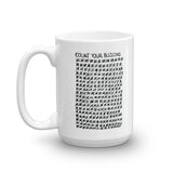 Count Your Blessings Mug