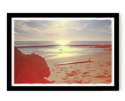 Surfboard Photo Print "Day's End"