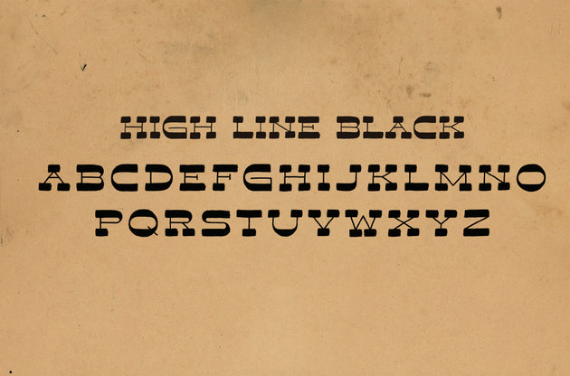 High Line Font