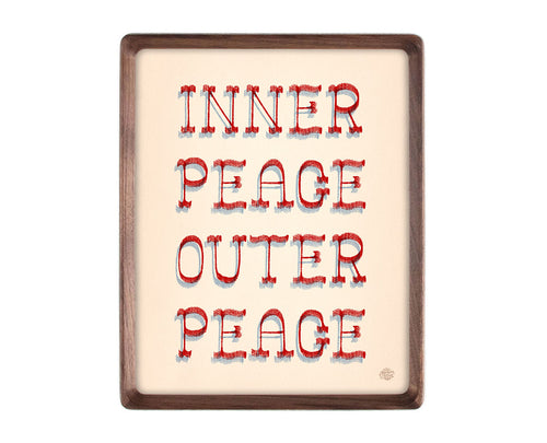 Inner Peace Outer Peace Art Print