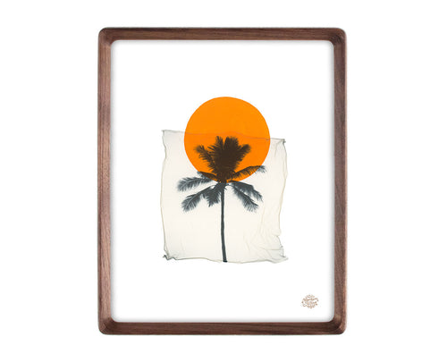 Emulsion Lift Print "Island Life"