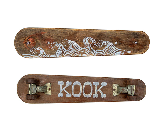 Original Kook Skate #4 Vintage Skateboard
