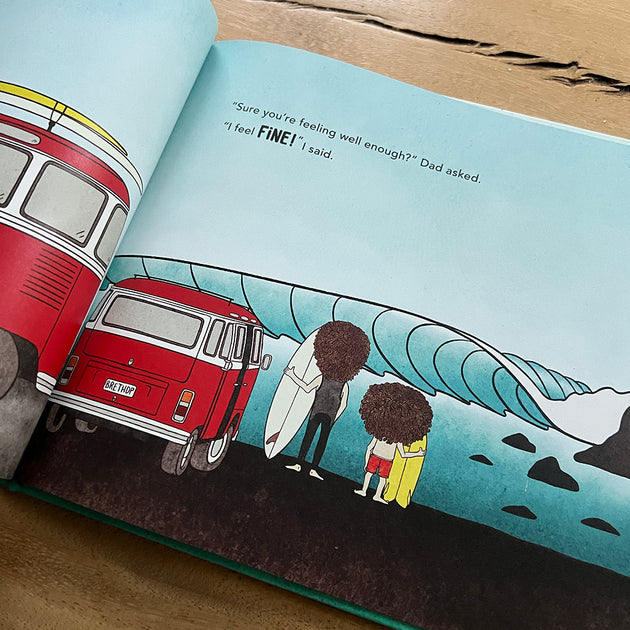 Mop Rides the Waves of Courage Book