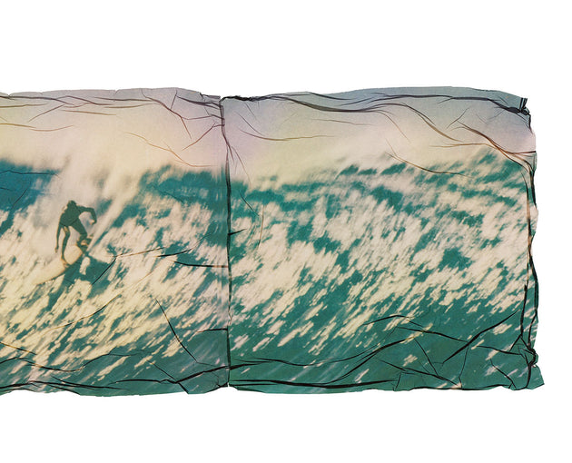 Original Emulsion Lift Art "North Shore"