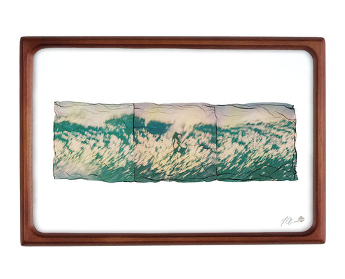Original Emulsion Lift Art "North Shore"
