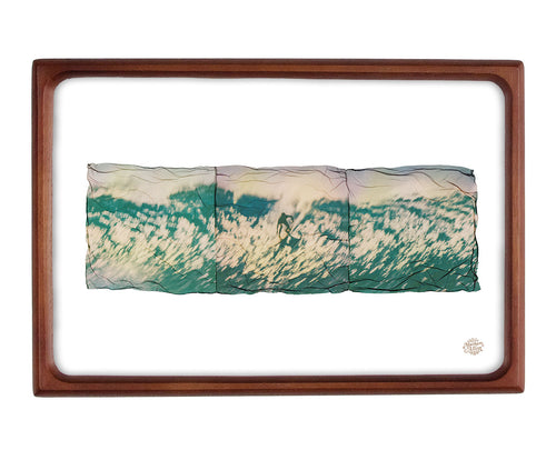 Emulsion Lift Print "North Shore"