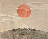 Original "Sangre De Cristo" Linocut Print on Linen