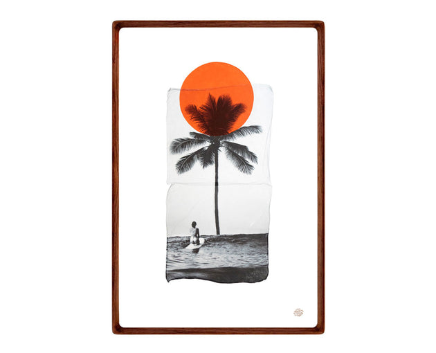 Emulsion Lift  Print "Sun Season"