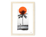 Emulsion Lift  Print "Sun Season"