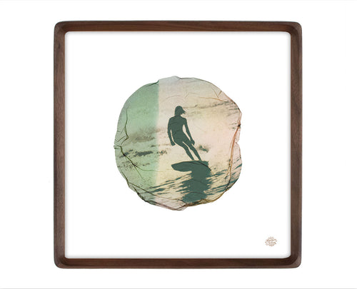 Emulsion Lift Photo Print "Swing"