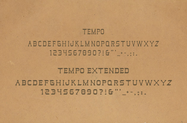 Tempo Font