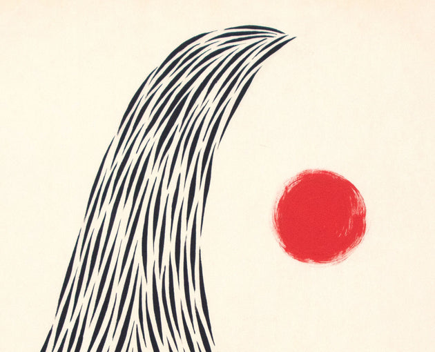 Beach Art Print "West Peak"