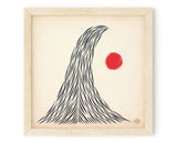 Beach Art Print "West Peak"