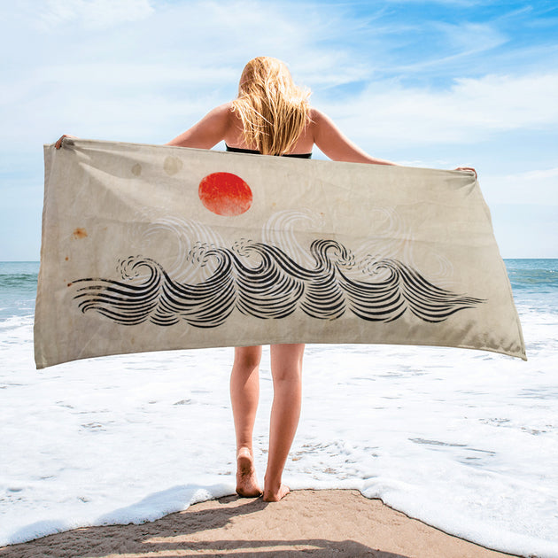 Sunrise Sea Towel