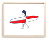 Surfing Art Print "Aces"
