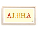 Limited Edition Surfing Art "Aloha"