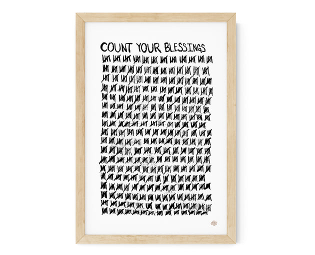 Count Your Blessings Art Print