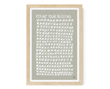 Count Your Blessings Art Print "Moss"