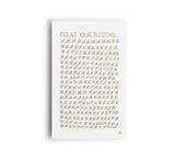 Count Your Blessings Canvas Print "Sand"