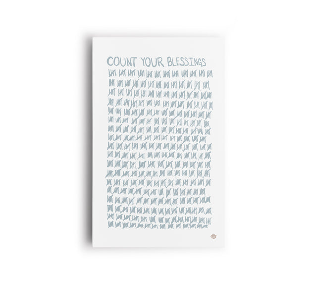 Count Your Blessings Canvas Print "Sea"